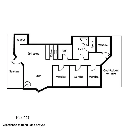 Med Indhegnet Terrasse Og Sauna Sj204 Vakantiehuis *